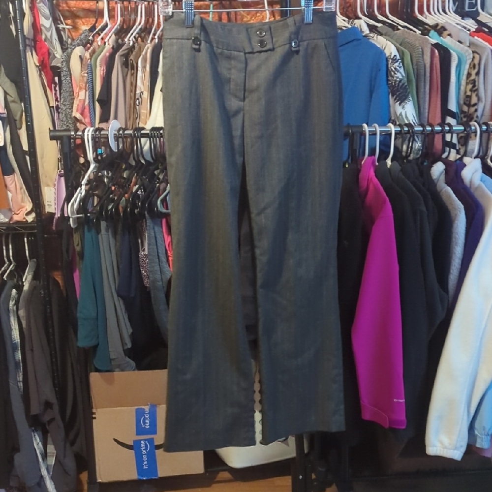 Dalia Charcoal Dress Pants for Women